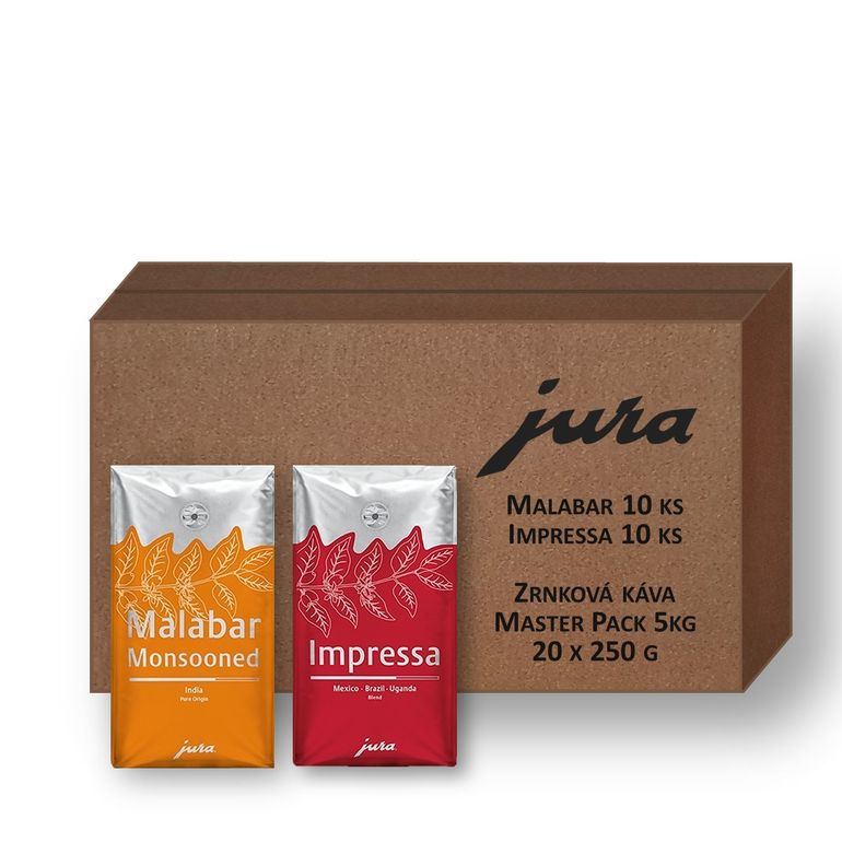 JURA Malabar a Impressa 5kg, zrnková káva